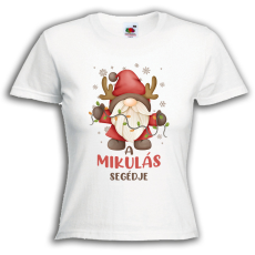  A mikulás segédje - Karácsonyi Női Póló
