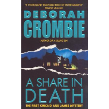 A Share in Death – Deborah Crombie idegen nyelvű könyv