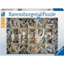  A Sixtus-i kápolna 5000 darabos puzzle puzzle, kirakós