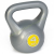 A-Sport Kettlebell, füles súlyzó 4 kg műanyag bevonattal A-SPORT