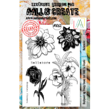 AALL & Create Szilikonbélyegző A5 - Hellebore - Stamp Set (1 db) bélyegző