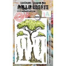 AALL &amp; Create Szilikonbélyegző A6 - Entwined - Stamp Set (1 db) bélyegző