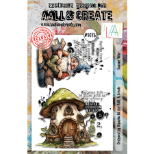 AALL & Create Szilikonbélyegző A6 - Gnome Wise - Stamp Set (1 db) bélyegző