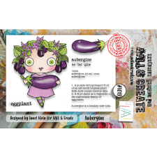 AALL & Create Szilikonbélyegző A7 - Aubergine - Stamp Set (1 db) bélyegző