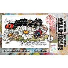 AALL &amp; Create Szilikonbélyegző A7 - Mystical Meadows - Stamp Set (1 db) bélyegző