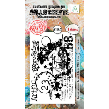 AALL &amp; Create Szilikonbélyegző A8 - Expressions - Stamp Set (1 db) bélyegző