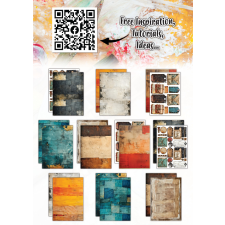 AALL &amp; Create Time-Tarnished Wonders Papírkészlet Design Paper A4 10 lap decoupage papír