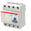 ABB Ltd. ABB 2CSF204101R1400 F204A-40/0.03 áramvédő kapcsoló (FI-relé), 4P, In=40A, 30mA, A típus