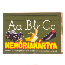  ABC 72 lapból álló memóriakártya kreatív és készségfejlesztő