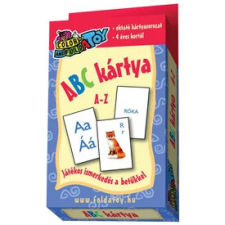  ABC oktatókártya kártyajáték