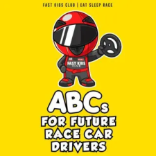  ABCs for Future Race Car Drivers idegen nyelvű könyv