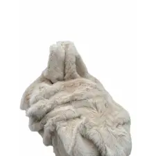  Aberto Design Sofa Shawl Beige Lolita 150x100 - Beige lakástextília