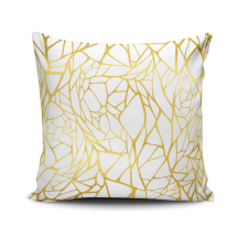 Aberto Design Stílusos 43x43 cm-es párnahuzat, pamut-poliészter keverék, mosható lakástextília