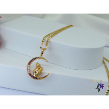  Abigél antiallergén anya gyermeke medálálos nyaklánc -18K nyaklánc