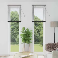  Ablak Roló függönyökkel Egyéb Fekete 80 x 130 cm Alumínium lakástextília