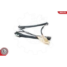  Ablakemelő szerkezet ; első bal ; VW Polo ; 6R4837461L ablakemelő