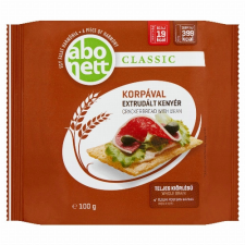 ABONETT ÉLELMISZERGYÁRTÓ KFT. Abonett Classic extrudált kenyér korpával 100 g reform élelmiszer