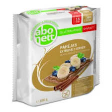 Abonett Kft. Abonett fahéjas extrudált kenyér 100 g reform élelmiszer