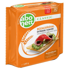 Abonett Teljes Kiőrlésű Búzacsírás Keksz - 100g előétel és snack