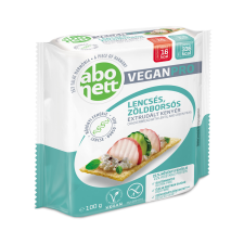 Abonett VeganPro extrudált kenyér lencsés-zöldborsós - 100g alapvető élelmiszer