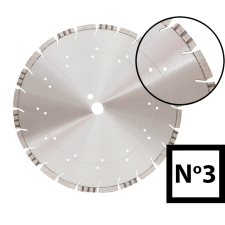 Abraboro gyémánttárcsa kombo 230x2,6x22,23 mm (No.3) (1db/csomag) csiszolókorong és vágókorong