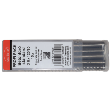 Abraboro hengeres szárú betonfúró standard PP 25x6 mm (25db/csomag) fúrószár