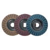 Abraboro lamellás polírozó, barna 125x22 mm coarse (1db/csomag)