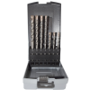 Abraboro SDS plus Trinity betonfúró készlet 5/6/8x110+6/8/10/12x160 mm (7db/készlet)