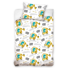 Ábránd Dinó és markoló ágyneműhuzat (100x135+40x60 cm) babaágynemű, babapléd