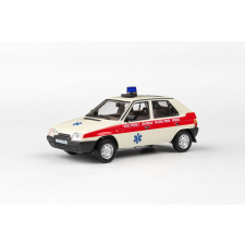 Abrex Škoda Favorit 136L (1988) 1:43 - OÚNZ Prague 1 autópálya és játékautó