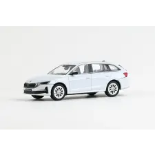 Abrex Škoda Octavia IV FL Combi (2024) 1:43, Fehér, Autó autópálya és játékautó