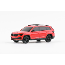 Abrex Plastic model Škoda Kodiaq FL 1:43 - Red, Játékautó autópálya és játékautó