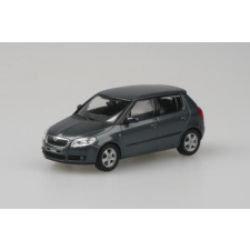 Abrex Skoda Fabia II (2006) 1:43 - Gray Anthracite Metallic autópálya és játékautó