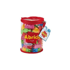 Abrick építőkocka, színes, 50 db. barkácsolás, építés