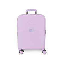  ABS utazótáska PEPE JEANS ACCENT Lila, 55x40x20cm, 37L, 7698635 (kis kiszerelés) kézitáska és bőrönd