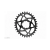 Absolute Black MTB OVAL első lánckerék 36T, Sram Direct Mount, Boost 148 mm, 1x9-12s, narrow-wide, alumínium, fekete