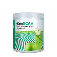 AbsoRice Abso BCAA Vegan - Aminosav Komplex (300 g, Zöld Alma) vitamin és táplálékkiegészítő