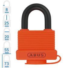 Abus 717AL/45 Kültéri lakat - Narancs lakat