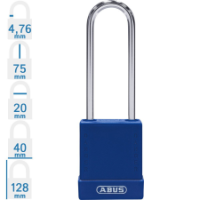 Abus 76IB/40HB75 LOTO munkavédelmi kizáró lakat - Kék - 848544 lakat