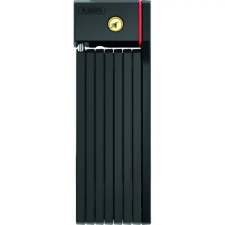 Abus Bordo BIG uGrip 5700/100 SH hajtogatós lakat - fekete kerékpár és kerékpáros felszerelés
