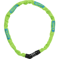 Abus láncos lakat számzárral Steel-O-Chain 4804C/75, lime kerékpáros kerékpár és kerékpáros felszerelés