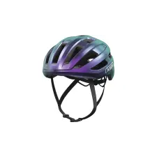 Abus Powerdome országúti bukósisak, L (57-61), 250g, kék-lila kerékpáros sisak