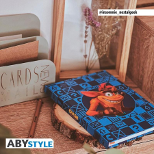 ABY Style CRASH BANDICOOT A5 Jegyzettömb - Crash &amp; Coco jegyzettömb