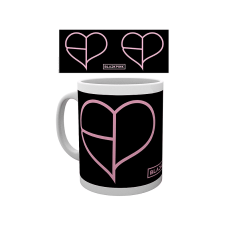 ABYSSE Black Pink - Heart Icon bögre bögrék, csészék