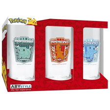 ABYSSE Pokémon Bulbasaur, Charmander és Squirtle Pohár készlet ajándéktárgy