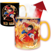 Abystyle ABYMUGA445, One Piece - Luffy & Sabo, Official, 460 ml, Bögre