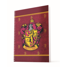Abystyle Harry Potter - Griffendél A4 spirálfüzet sima füzet