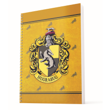 Abystyle Harry Potter - Hugrabug A4 spirálfüzet  - vonalas füzet