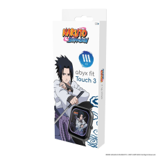 abyx Smartwatch Fit Touch 3 Uchiha Sasuke kozmosz szürke (4897069736645) okosóra