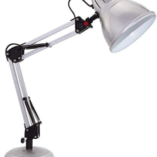 ACA DECOR Ufficio Retró asztali lámpa, ezüst világítás